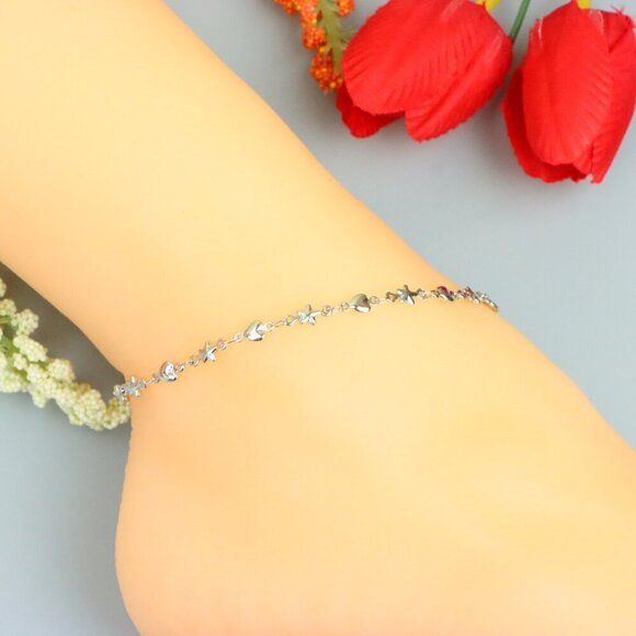 "Handmade Anklet – A Stylish Choice for Women, Thoughtful Gift Idea, EVCH1763 - Picture 3 of 10